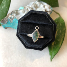 Load image into Gallery viewer, Moss Agate Stacker Rings Made-To-Order