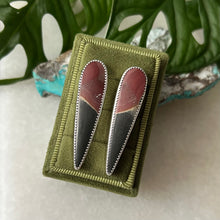 Load image into Gallery viewer, Petrified Wood Earrings