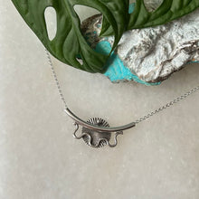 Load image into Gallery viewer, Silver Solar Eclipse Pendant
