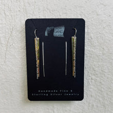 Load image into Gallery viewer, Chain &amp; 14k Spike Earring Threaders

