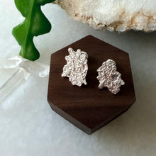 Load image into Gallery viewer, Silver Splat Studs (Large)
