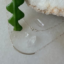 Load image into Gallery viewer, Sterling Silver Tube Pendant
