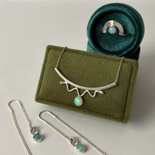 Load image into Gallery viewer, Opal ZigZag Pendant
