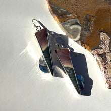 Load image into Gallery viewer, Polychrome Jasper Earwires
