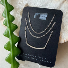 Load image into Gallery viewer, Sterling Silver Tube Pendant
