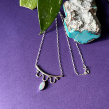 Load image into Gallery viewer, Opal Squiggle Pendant
