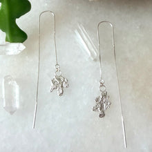 Load image into Gallery viewer, Silver Splat Threaders
