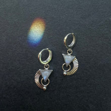 Load image into Gallery viewer, Moon Hoops
