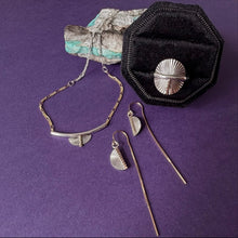 Load image into Gallery viewer, 14k &amp; Sterling Sunburts Threaders
