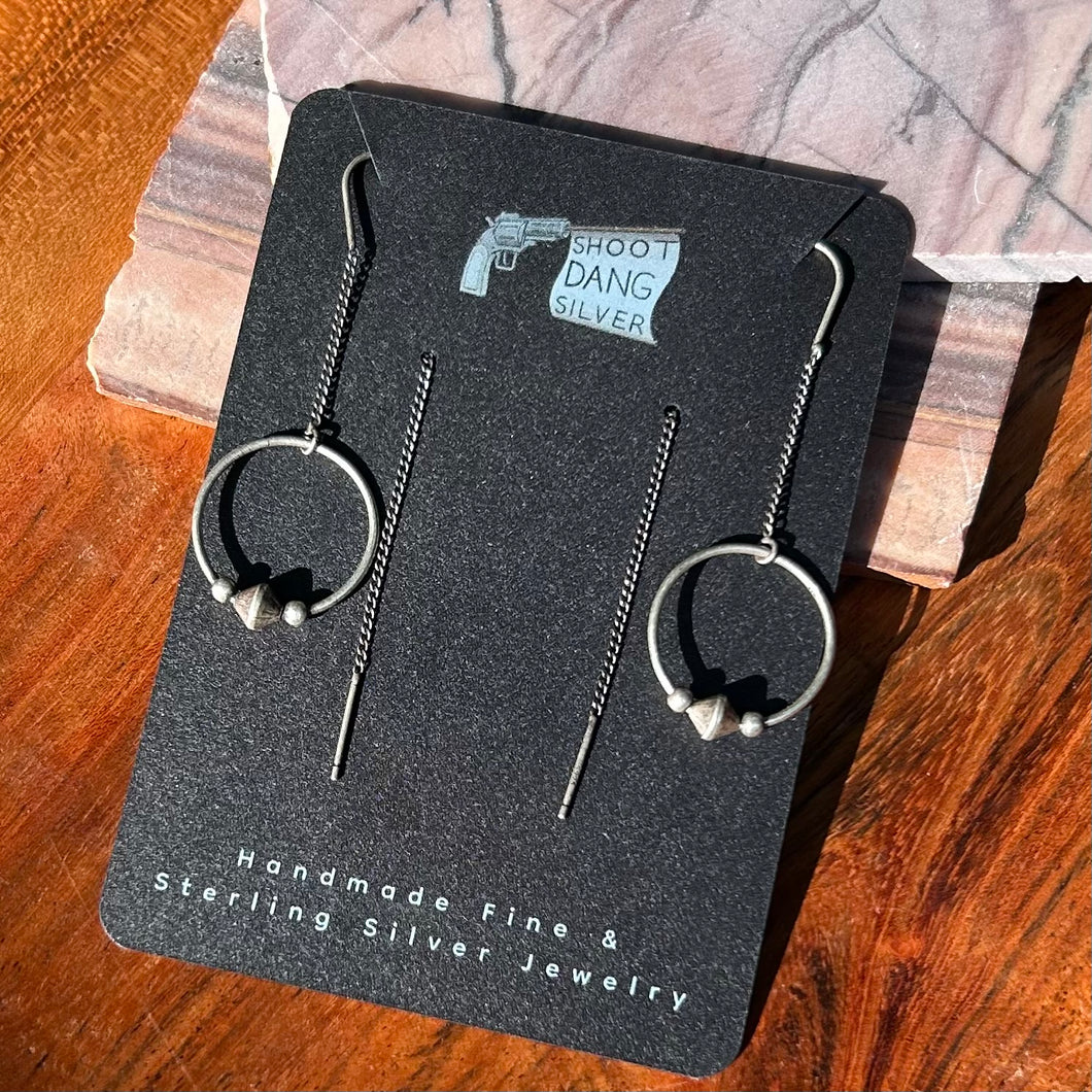 Beaded Hoop Earring Threaders