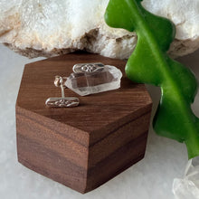 Load image into Gallery viewer, Vintage Floral Studs
