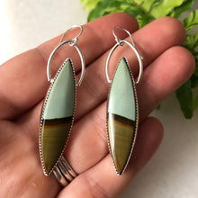 Load image into Gallery viewer, Polychrome Jasper Earrings
