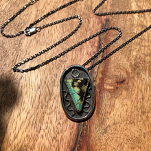 Load image into Gallery viewer, Treasure Mountain Turquoise Pendant
