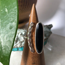 Load image into Gallery viewer, Open Black Onyx Ring
