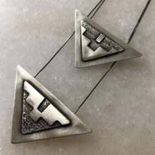 Load image into Gallery viewer, Sterling Silver Triangle Pendant
