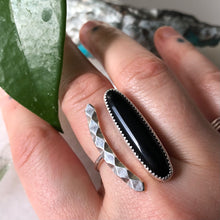 Load image into Gallery viewer, Open Black Onyx Ring

